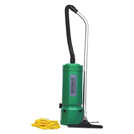 BISSELL COMMERCIAL 10 qt. 120V, 1175W Backpack Vacuum Cleaner MPN:BG1001