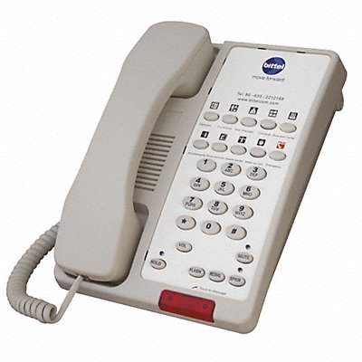 Hospitality Phone Analog Wall/Desk Cream MPN:38TSD10S-C