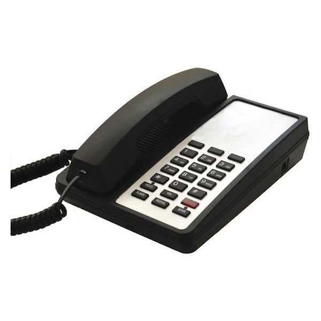 Hospitality Telephone, Analog, Wall or Desk Black MPN:123S-B