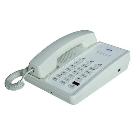 Hospitality Telephone, Analog, Wall or Desk Cream MPN:123S-C