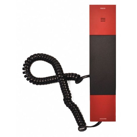 Telephone, Single Line Trimline, Red/Black MPN:HT20R