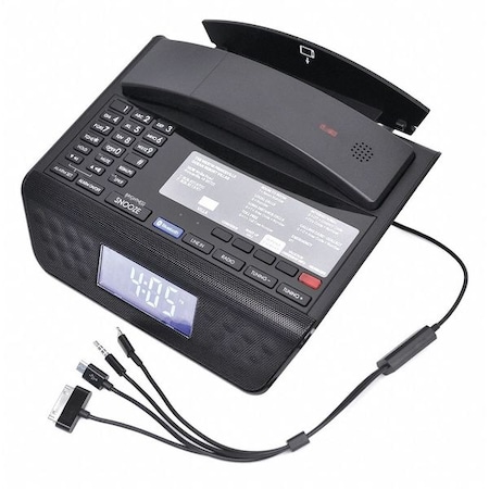Guestroom Device, Intgrtd, 5 Button, Black MPN:UNODSSM5-5B