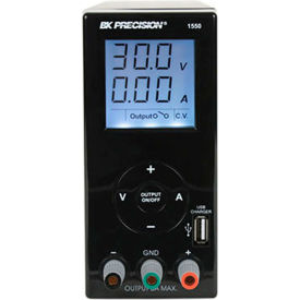 BK Precision 1550-220V Switching DC Power Supply with USB Charger1-36V 0-3A 220 VAC input 1550-220V