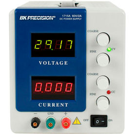BK Precision 1715A 4 Digit Display Single Output DC Power Supply (0-60V 0-2A) 1715A-220V