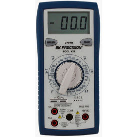 BK Precision 2707B Manual Ranging True RMS Tool Kit Digital Multimeter 2707B