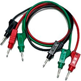 BK Precision TL 9120 50cm Stacking Retractable Sleeve Plug Output Cable Kit TL 9120