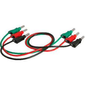 BK Precision TL 9160 150cm Stacking Retractable Sleeve Plug Output Cable Kit TL 9160