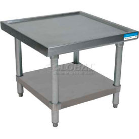 BK Resources Machine Stand W/ Shelf 14 Ga 304 Stainless Steel Top 30