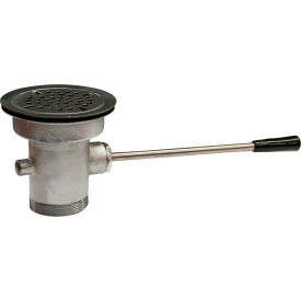 BK Resources Straight Lever Drain Waste Valve 3-1/2