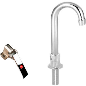 OptiFlow Single Pedal Knee Valve Kit with Deck Mount Faucet 3-1/2
