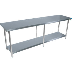 BK Resources 430 Stainless Steel Table 96 x 30