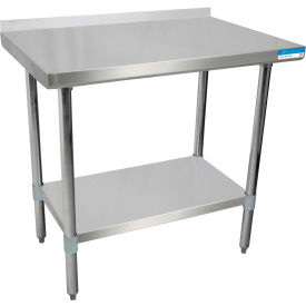 BK Resources 430 Stainless Steel Table 30 x 24