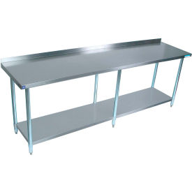 BK Resources 430 Stainless Steel Table 96 x 24