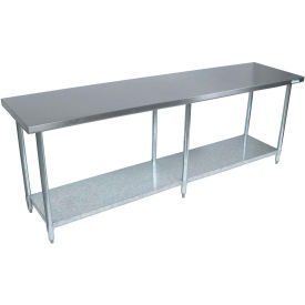 BK Resources 430 Stainless Steel Table 96 x 18
