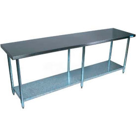 BK Resources 430 Stainless Steel Table 96 x 24