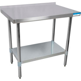 BK Resources 430 Stainless Steel Table 48 x 18