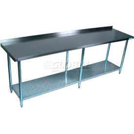 BK Resources 430 Stainless Steel Table 84 x 24