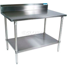BK Resources 430 Stainless Steel Table 60 x 30