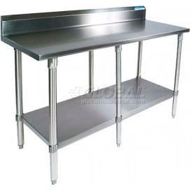 BK Resources 430 Stainless Steel Table 84 x 24