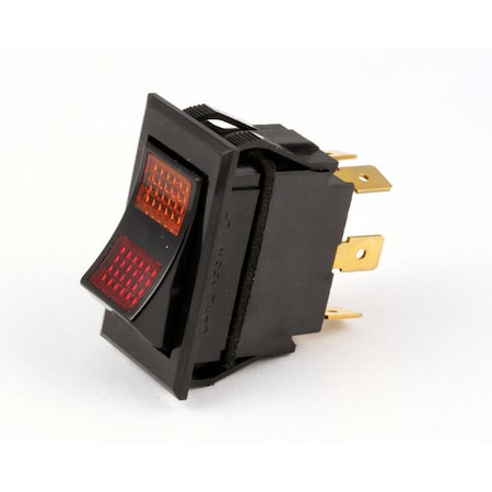 Rocker DPDT 15 Amp 250 Volt Lamp Switch MPN:S0104