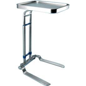 Blickman 8869SS Benjamin Foot Operated Stainless Steel Mayo Stand 16