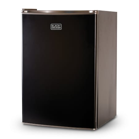 Compact Refrigerator Energy Star Single Door Mini Fridge with Freezer, 2.5 Cubic Feet, Black MPN:BCRK25B