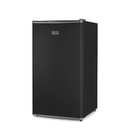 Compact Refrigerator Energy Star Single Door Mini Fridge with Freezer, 3.2 Cubic Feet, Black MPN:BCRK32B
