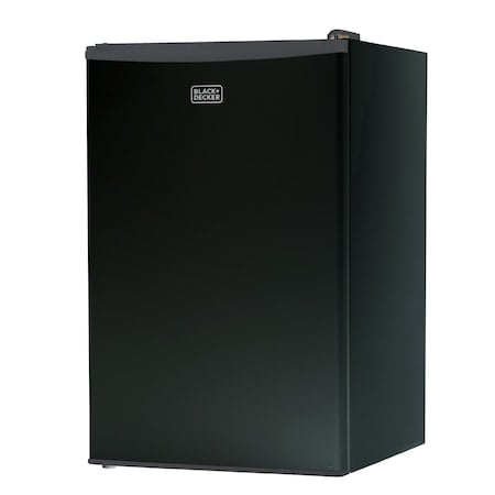Compact Refrigerator Energy Star Single Door Mini Fridge with Freezer, 4.3 Cubic Ft., Black MPN:BCRK43B