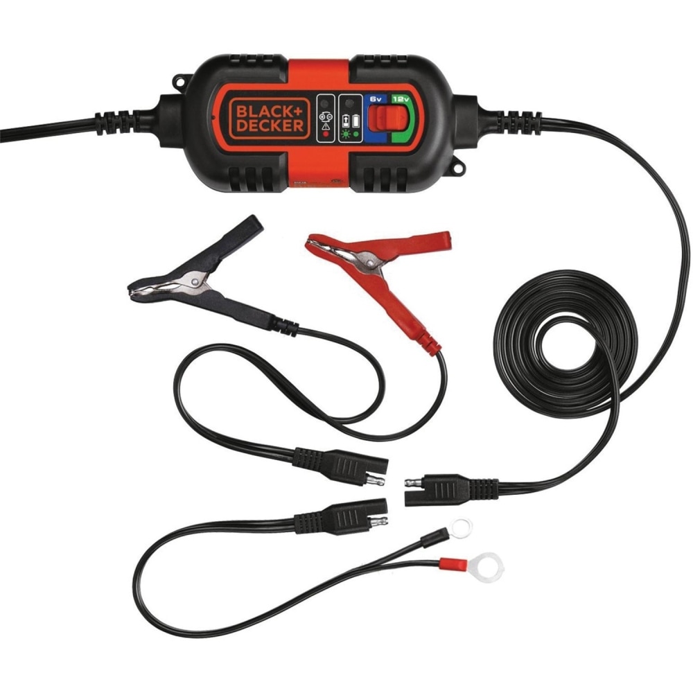 BLACK+DECKER 1.5-Amp Battery Maintainer/Trickle Charger, BM3B MPN:BM3B