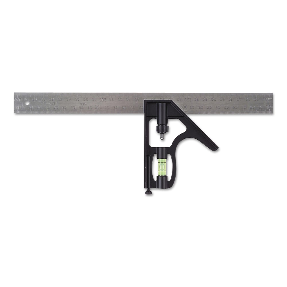 Stanley Tools English/Metric Combination Square, 12in Blade Length MPN:680-46-028