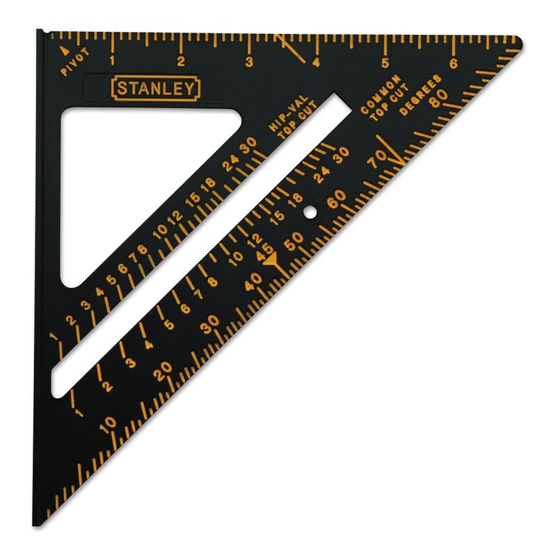 Black+Decker Premium Quick Square Layout Tools, 6 3/4 in, Aluminum MPN:680-46-071