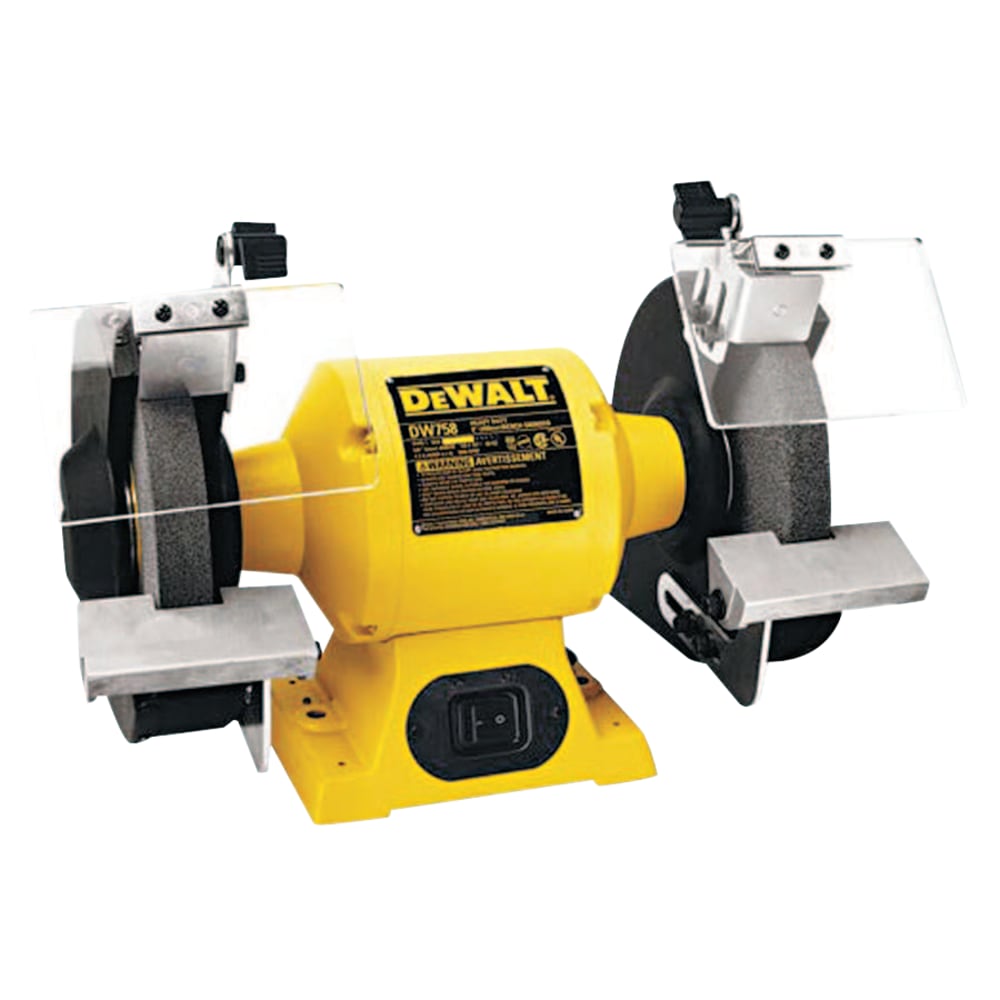Stanley Bench Grinder, 8 in, 3/4 hp, Phase 1, 3600 RPM MPN:115-DW758