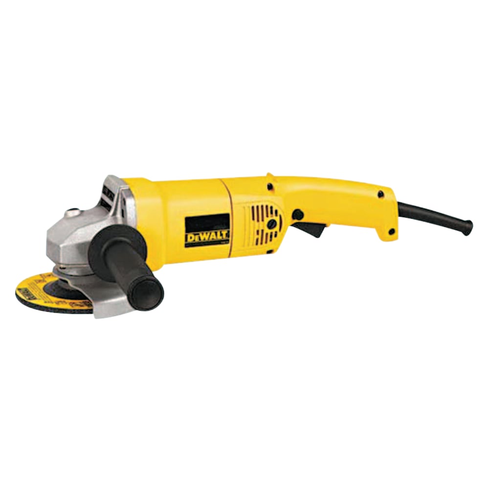 Stanley Medium Angle Grinder, 5 in Dia, 12 A, 10000 RPM, Spindle Lock MPN:115-DW831