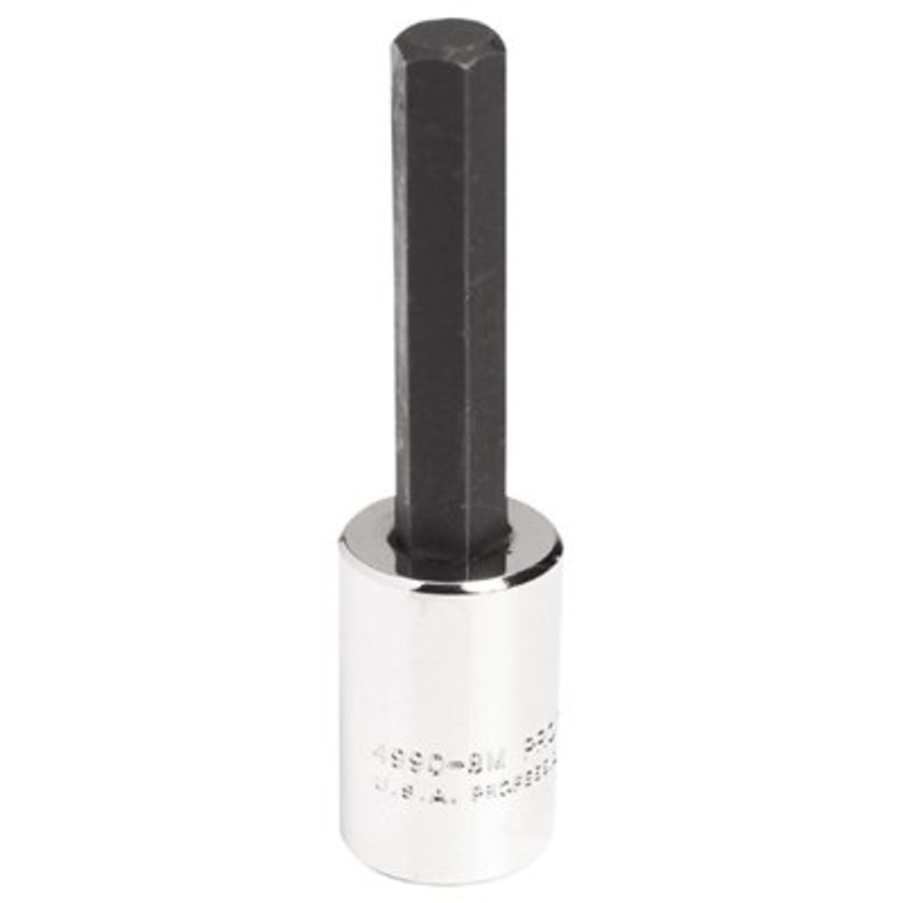 PROTO Metric Hex Bit Socket, 3/8in Drive, 8mm Opening MPN:577-4990-8M