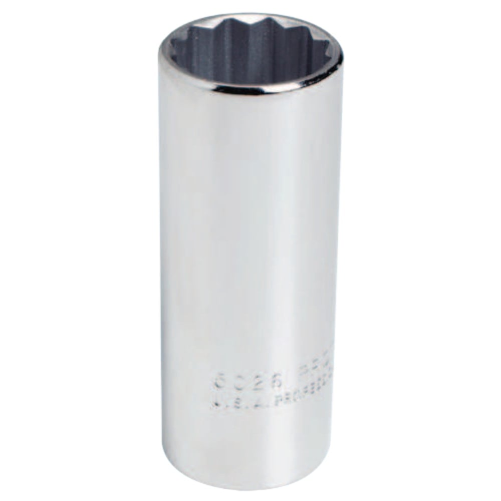 PROTO Torqueplus Deep Socket, 3/8in Drive, 9/16in Opening, 12-Point MPN:577-5018