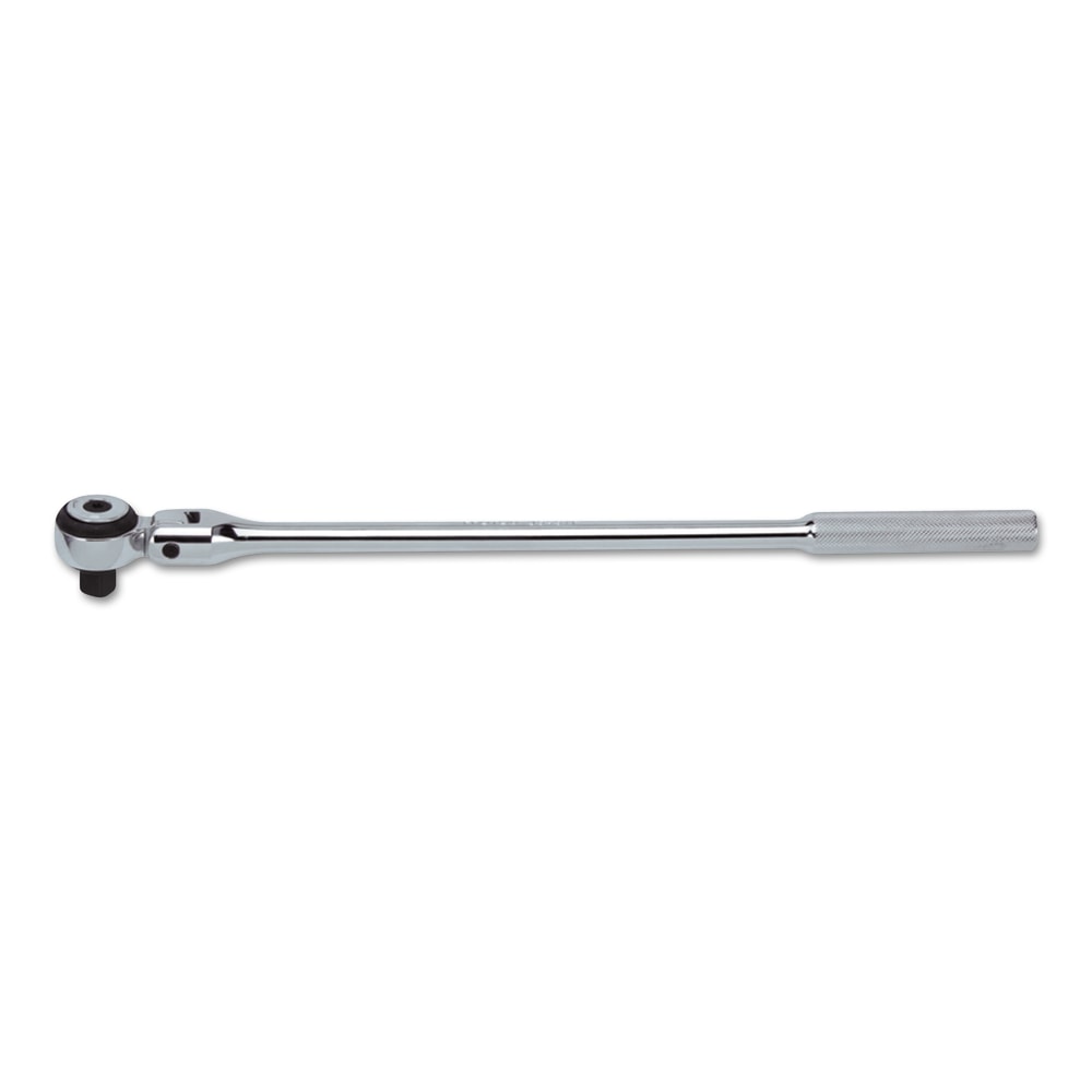 Stanley Round Flex Head Ratchet Handles, 1/2 in Dr., 17 3/32 in, Full Polish MPN:577-5457F