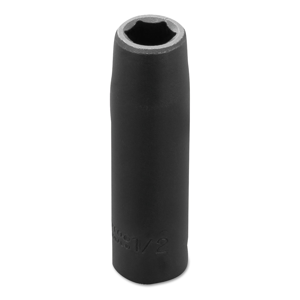 PROTO Torqueplus Deep Impact Socket, 1/2in Drive, 1/2in Opening, 6-Point MPN:577-7316H