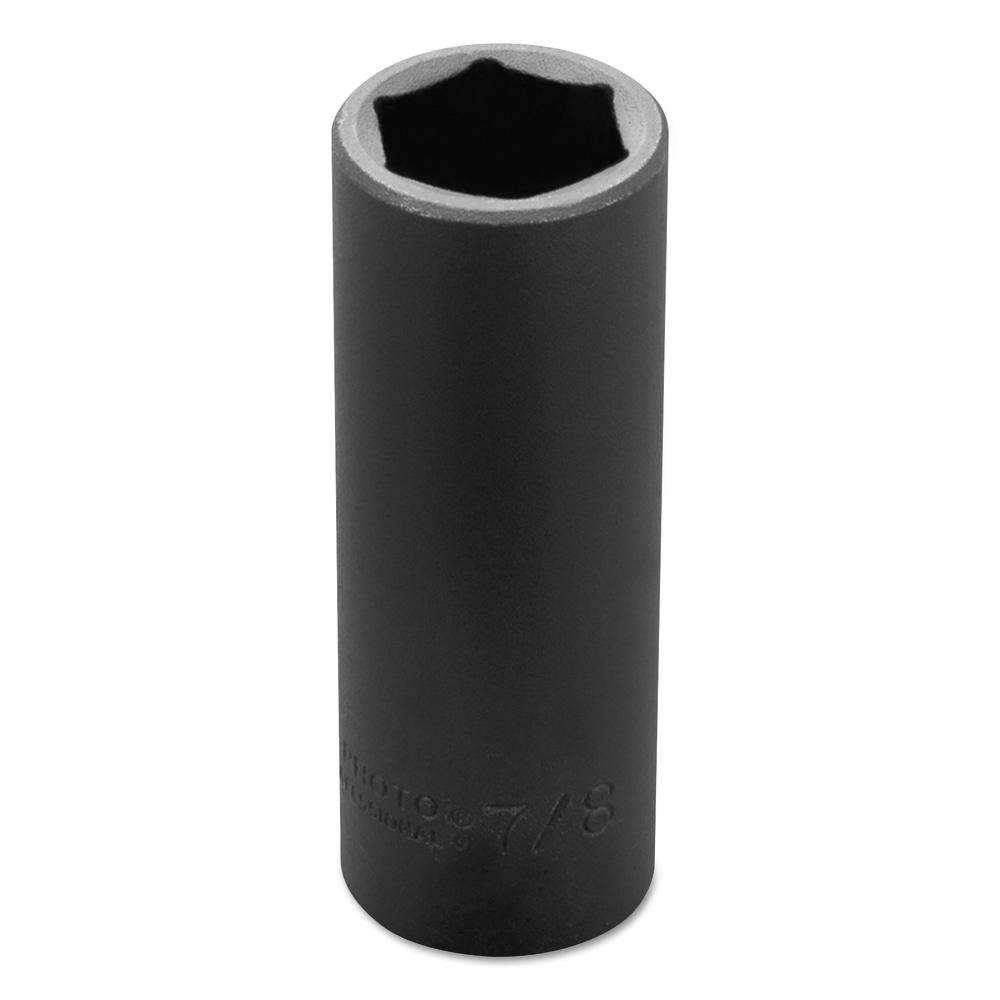 Proto Torqueplus Deep Impact Sockets 1/2 in, 1/2 in Drive, 7/8 in, 6 Points MPN:577-7328H