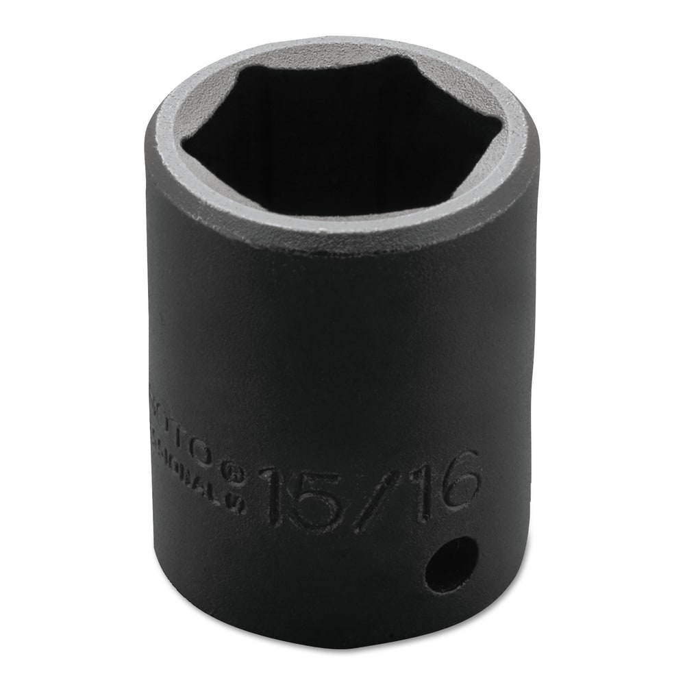 PROTO Torqueplus Impact Socket, 1/2in Drive, 15/16in Opening MPN:577-7430H