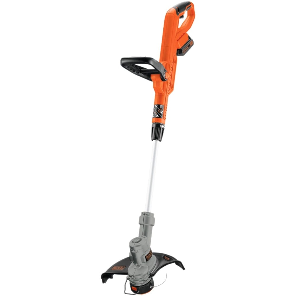 Black+Decker 12in 20v MAX Lithium Trimmer and Edger - Battery Powered - 12in Cut - 65 mil Line Diameter - Cordless - Lithium Ion (Li-Ion) MPN:LST300