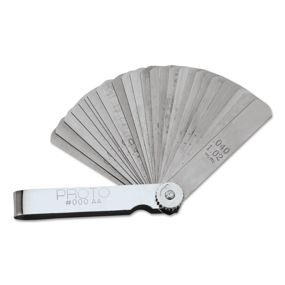 PROTO Master Feeler Gauge Set, 25 Blades MPN:577-000AA