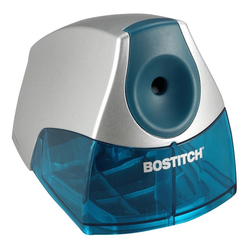 Stanley-Bostitch Personal Electric Desktop Pencil Sharpener, Blue/Silver MPN:EPS4-BLUE