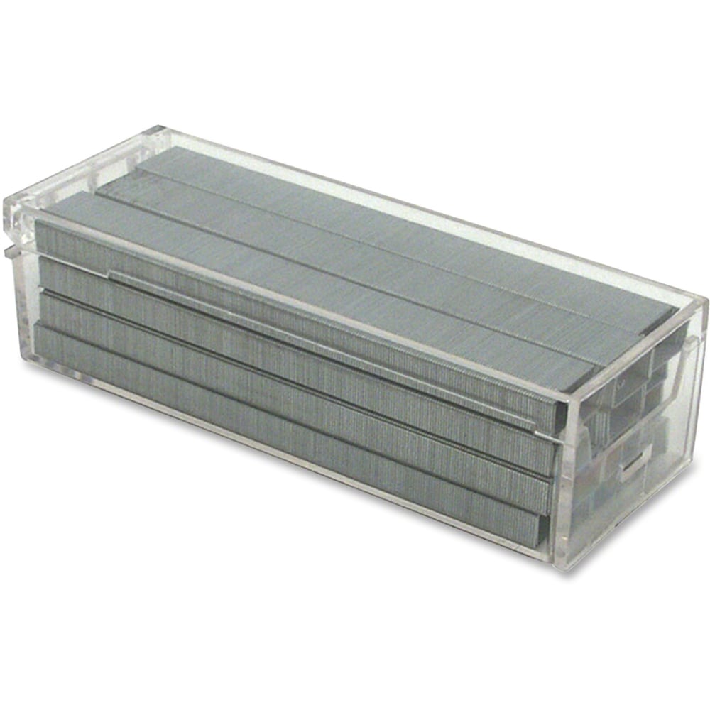 Bostitch Premium Standard Staples With Plastic Box, 1/4in Size, Full Strip, Box Of 5, 000 MPN:SB10