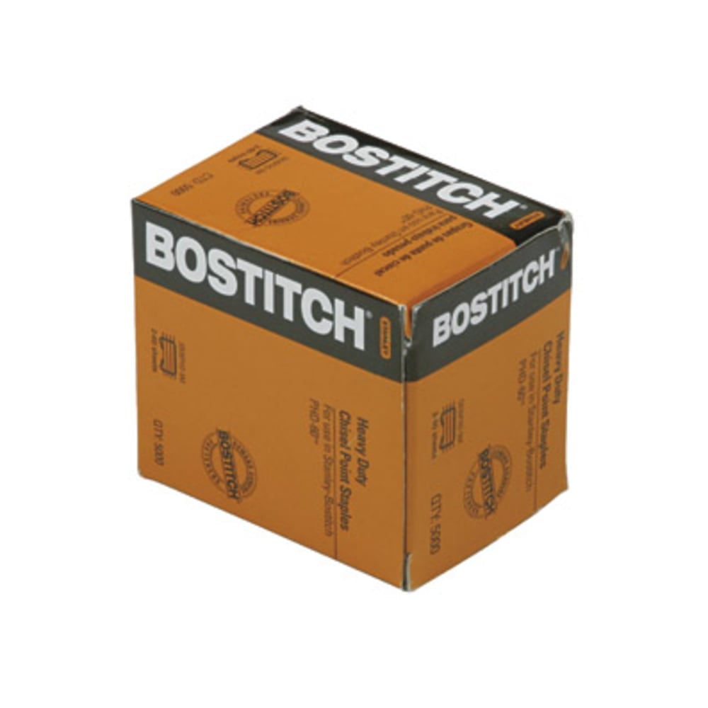 Bostitch PHD-60 Stapler Heavy Duty Premium Staples - Heavy Duty - Holds 60 Sheet(s) - Chisel Point - Silver - 5000 / Box MPN:SB35PHD-5M
