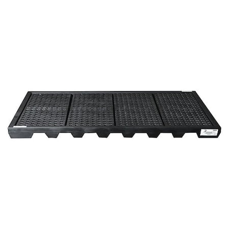 Spill Deck, 77 gal Spill Capacity, 8 Drums, 4, 000 lb Load Capacity, Polyethylene MPN:5110-BD