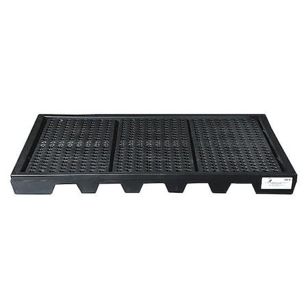 Spill Deck, 61 gal Spill Capacity, 6 Drums, 3, 000 lb Load Capacity, Polyethylene MPN:5115-BD