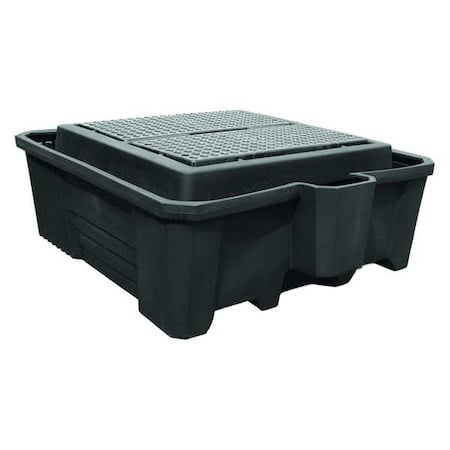 Spill Pallet, 385 gal Spill Capacity, Not Applicable Drums, 3, 000 lb Load Capacity, Polyethylene MPN:5469-BD-D