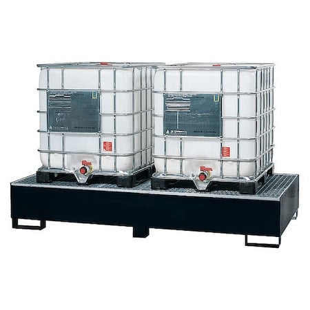 Spill Pallet, 385 gal Spill Capacity, 10, 000 lb Load Capacity, Galvanized Steel MPN:9480-BD