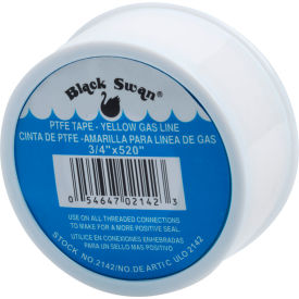 Black Swan PTFE Tape- Low Density China - 3/4
