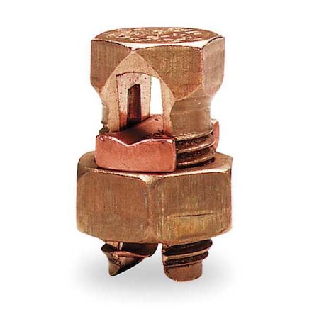 Split-Bolt Connector, 1/0 str to 4 sol MPN:10H